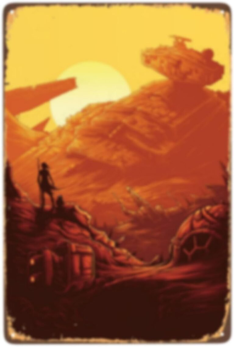 ZTTN Vintage Classic Movie Retro Star Knights Film Posters Home Man Cave Theater Teens Kids Bathroom Studyroom Room Decor 8×12 Inches
