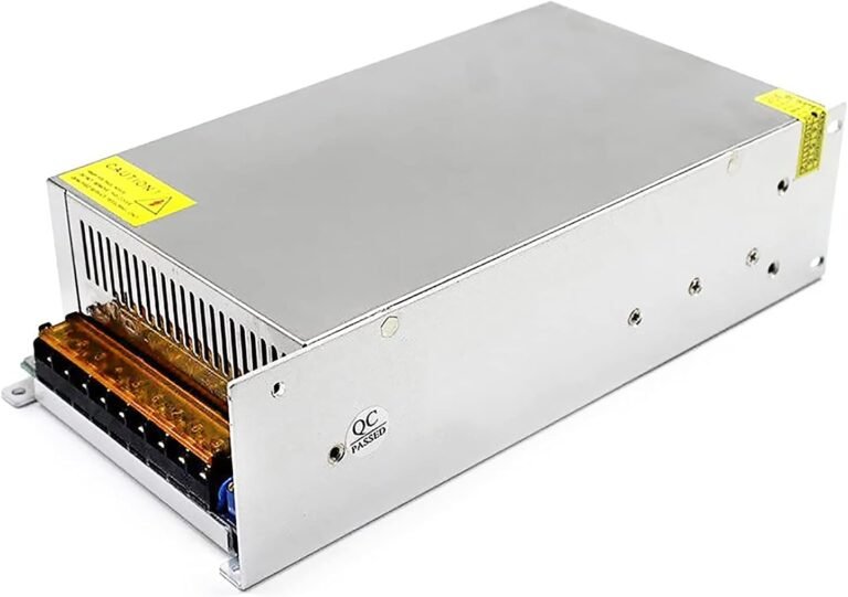 48V 1200W DC Universal Regulated Switching Power Supply, 25A, 96-130V AC to DC 48 Volt LED Driver, Converter, Transformer for LED Strip Light, CCTV, Computer Project, 3D Printer