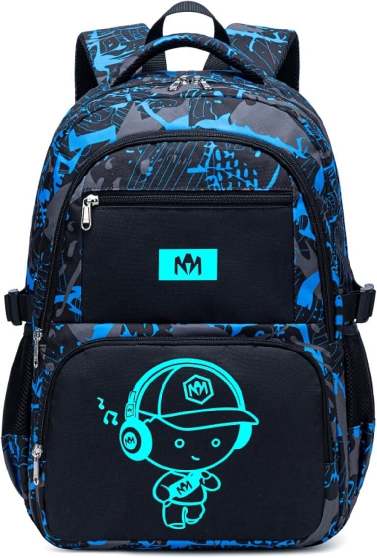 Bluboon Kids Backpack Boys Camo Bookbag Teens Elementary School Bag Daypack Travel Back Pack Middle school