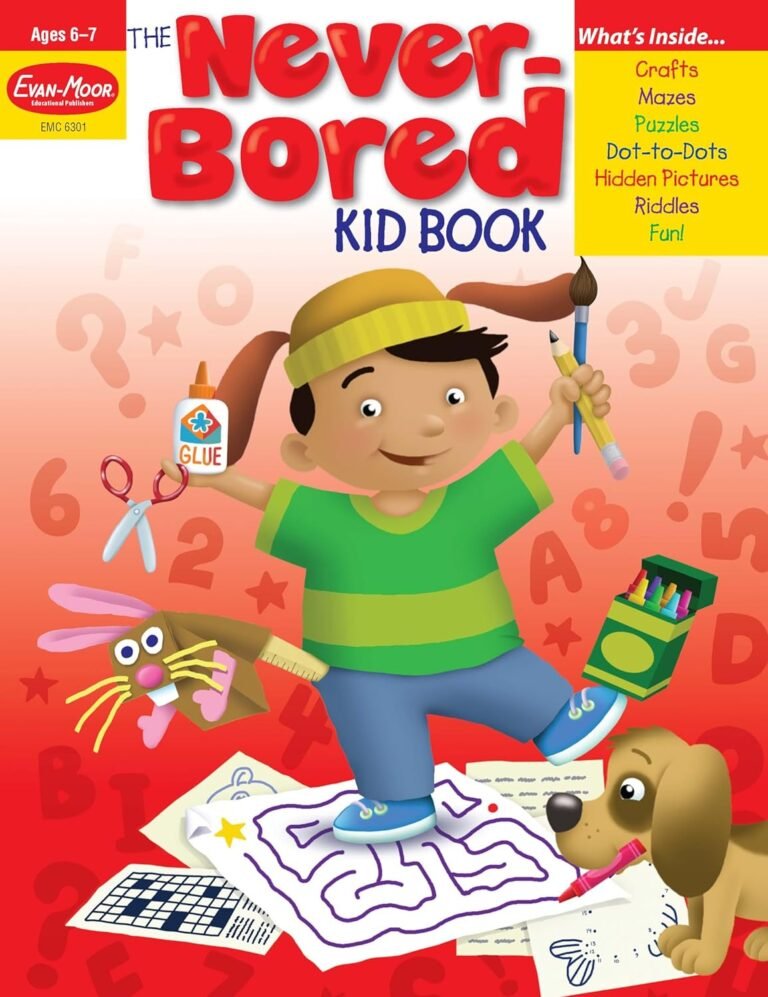 The Never-Bored Kid Book, Ages 6-7