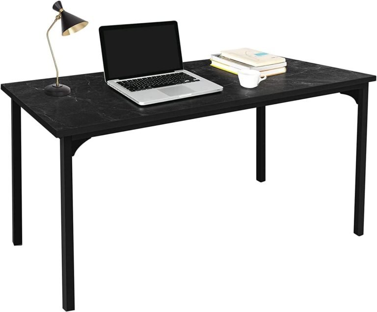 YSSOA Computer Desk for Working Studying, Writing or Gaming, 47 Inch-Black
