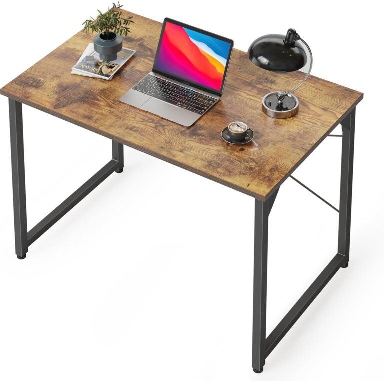 BANTI Computer Desk, 32 inch Home Office Desk, Modern Simple Style PC Table for Home, Office, Study, Writing, Vintage
