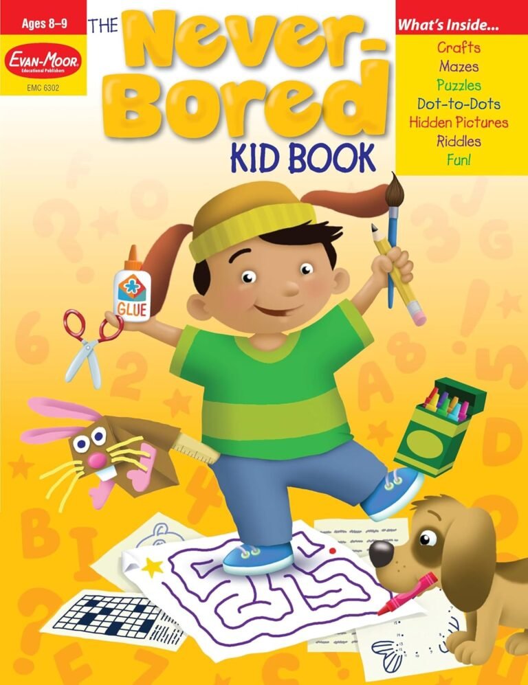 The Never-Bored Kid Book, Ages 8-9