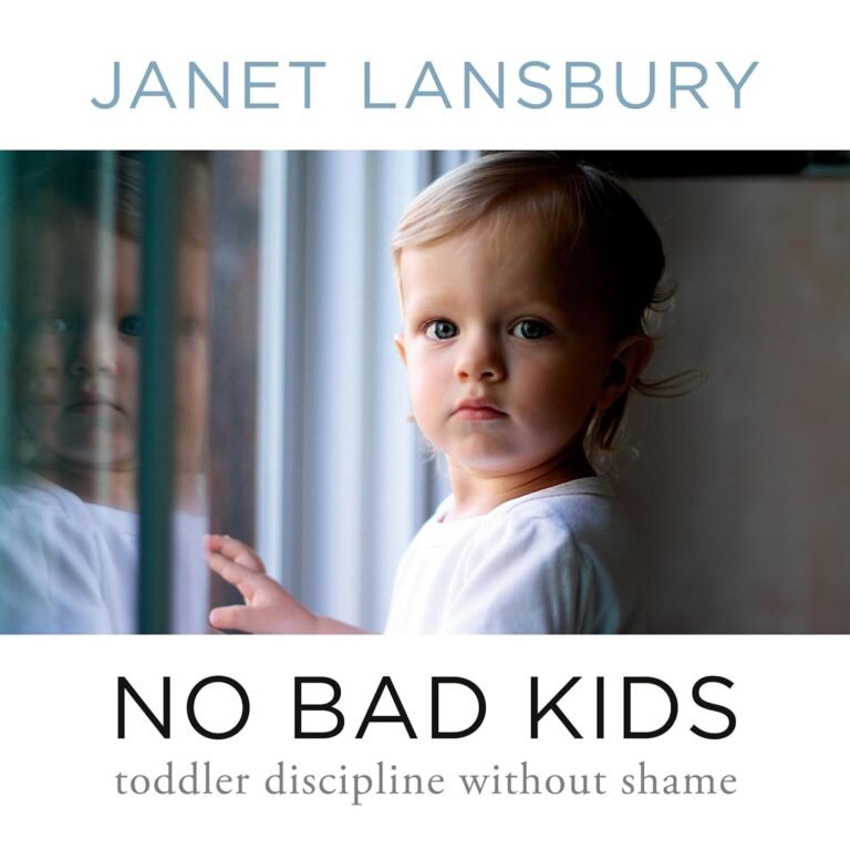 No Bad Kids: Toddler Discipline Without Shame