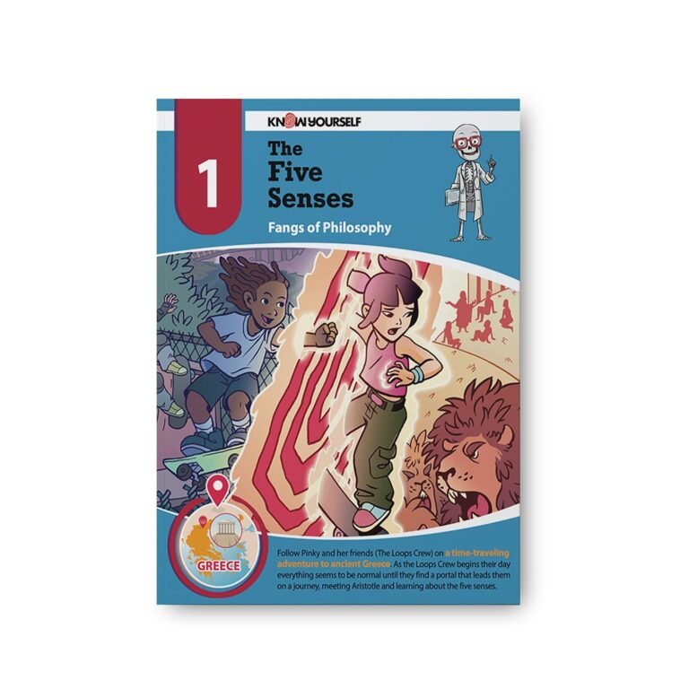 Know Yourself – The Five Senses: Adventure 1, Human Anatomy for Kids, Best Interactive Activity Workbook to Teach How Your Body Works, STEM & STEAM, Ages 8-12 (Systems of the Body)