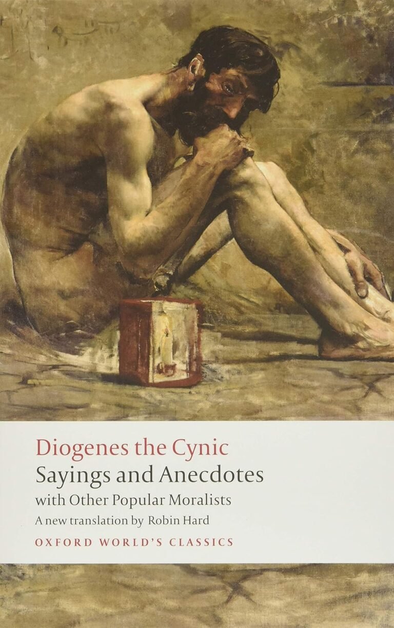 Diogenes the Cynic: Sayings and Anecdotes, With Other Popular Moralists