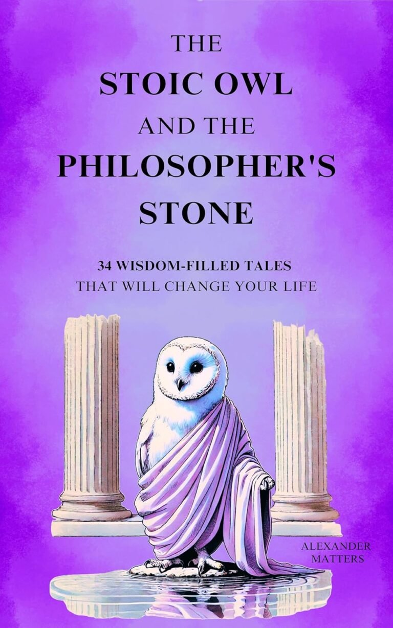 The Stoic Owl and the Philosopher’s Stone: 34 Stories to Overcome Suffering, Stop Self-Sabotage, Calm Your Thoughts, Embrace a Purpose Driven Life, and Reveal Your Best Self