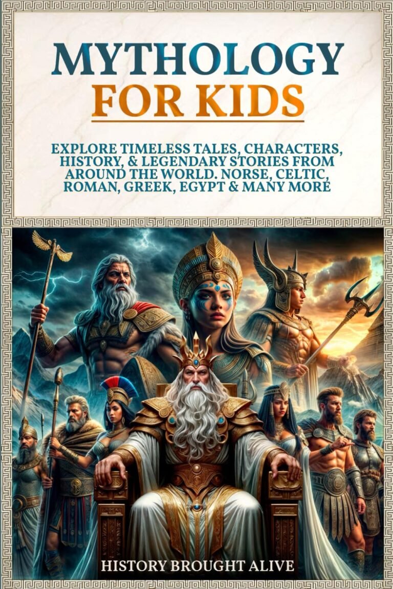 Mythology for Kids: Explore Timeless Tales, Characters, History, & Legendary Stories from Around the World. Norse, Celtic, Roman, Greek, Egypt & Many More