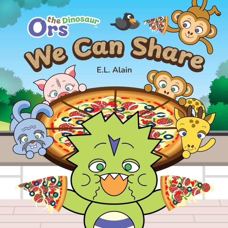 We Can Share: Kids Dinosaur Growth Mindset Picture Book about Kindness and Caring (Ors the Dinosaur 2)