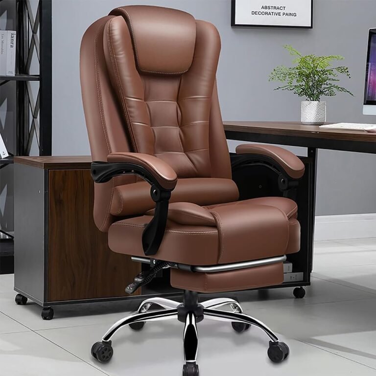 Home Computer Chairs Office Gaming Chairs Big and Tall Desk Chair Back Support Ergonomic High Back Chair Managerial Executive Desk Chair