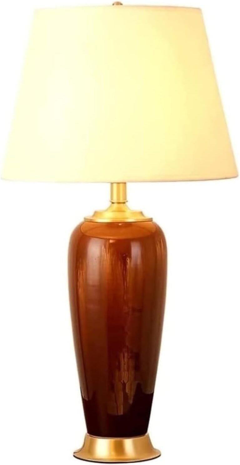 Traditional Ceramic Table Lamp Bedroom Nightstand Bedside Lamps,Chandelier