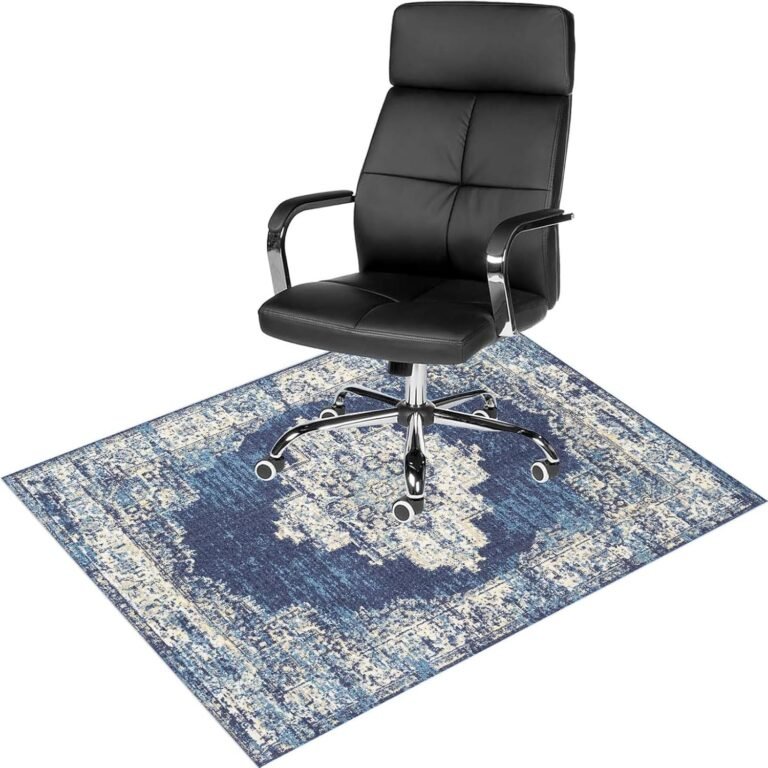 Office Chair Mat,Carpet Computer Chair Mat On Carpet Desk Chair Rug for Carpeted Floors