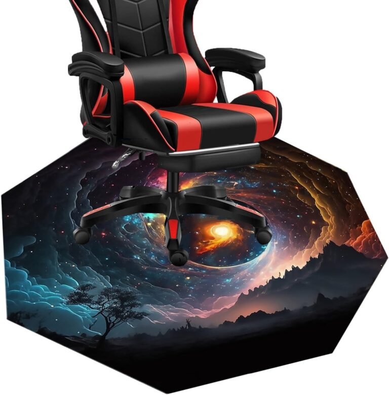 Office Gaming Chair Mat for Carpet Computer Chair Mat for Hardwood Floor Desk Chair Mat for Carpeted Floors for Office, Game Room, Study Room (Color : 1, Size : 60cm)