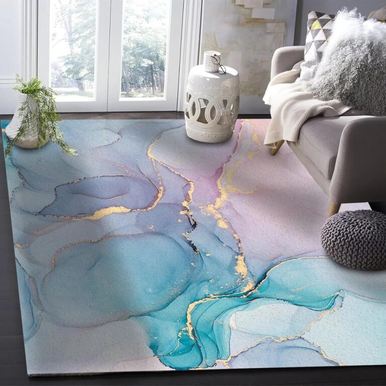 Marble Pink Living Room Carpet Coffee Table Area Rug Study Bedroom Bedside Home Decoration Large Rug Floor Mat 60x100cm