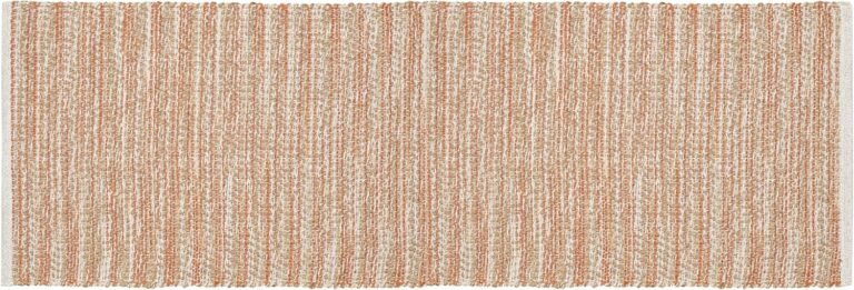 Hausattire Jute Woven Runner Rug 2’x6′ – Rust, Reversible Boho Entry Area Rugs for Hallway, Kitchen, Living Room | Farmhouse Indoor Outdoor Decorative Rustic Rug – 24×72 Inches